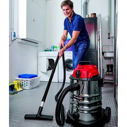 Einhell TH-VC 1930 SA 30 L Aspiratore a cilindro Secco e bagnato 2000 W Senza sacchetto