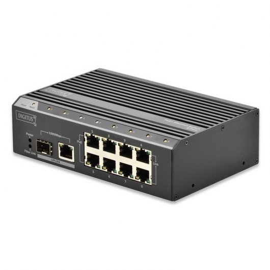 Digitus Switch Industrial PoE Fast Ethernet 8 Puertos No Configurable ...