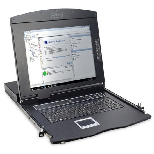 Digitus 17" Modulare KVM-Konsole mit 1 Port und Touchpanel
