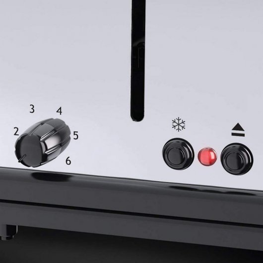 Russell Hobbs Adventure 23610-56 Tostadora 2 Ranuras Largas 1600W Acero