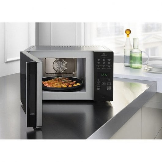 Whirlpool ChefPlus MCP3491SL Four micro-ondes avec grill 25L 800W Noir