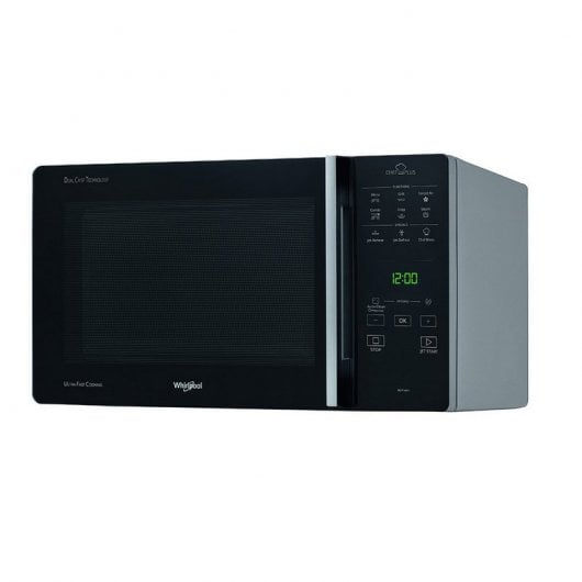 Whirlpool ChefPlus MCP3491SL Four micro-ondes avec grill 25L 800W Noir