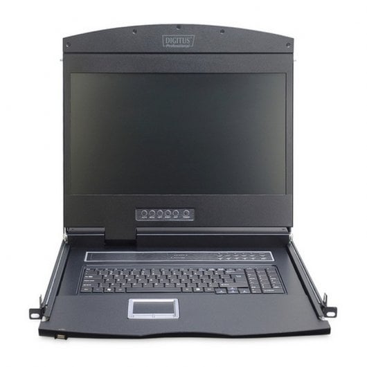 Digitus Consola Modular 19" KVM de 16 Puertos y Panel Táctil