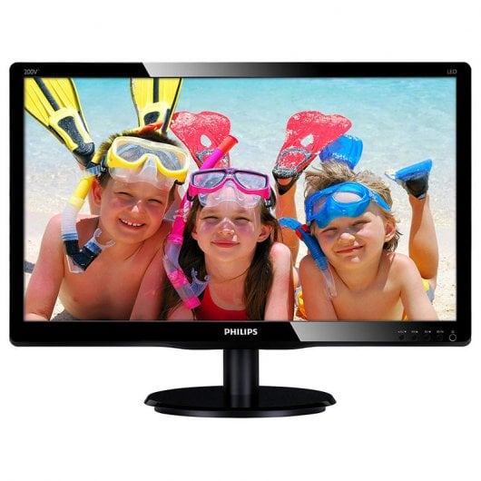 Philips V Line Moniteur LCD avec rétroéclairage LED 200V4QSBR/00