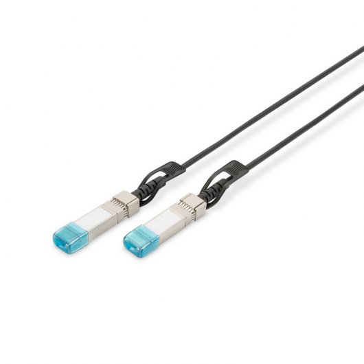 Digitus DN-81221 Cable de Fibra Óptica 1m SFP+ Negro