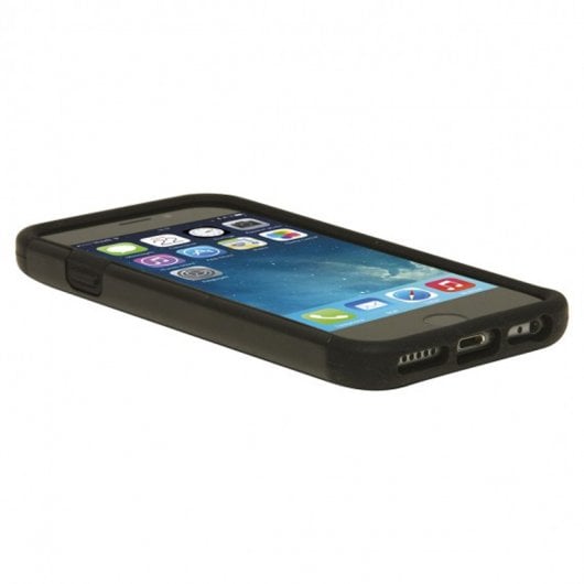 Mobilis Funda Rugorizada Bumper Negra para Apple iPhone 5/5S/SE