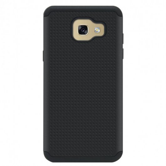 Mobilis BUMPER RUGGED CASE FOR GALAXY A5 2017 coque de protection pour téléphones portables 13,2 cm (5.2") Housse Noir
