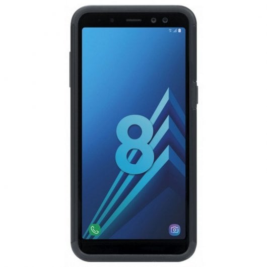 Mobilis Funda Rugorizada Bumper Negra para Samsung Galaxy A8