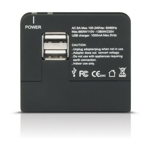 Mobilis 001243 chargeur d'appareils mobiles Universel Noir Secteur Intérieure