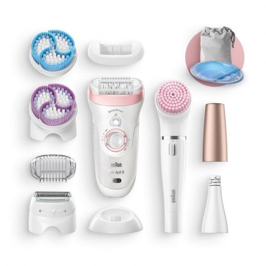 Braun Silk-épil Beauty Set 9 9/975 BS Depiladora Wet & Dry + Braun FaceSpa