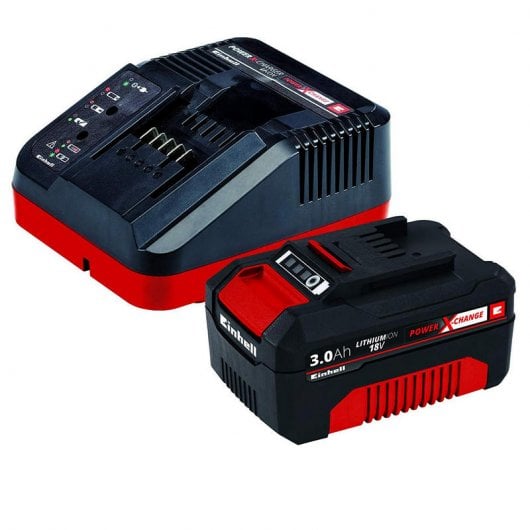 Einhell GE-LC 18 Li Kit Noir, Rouge