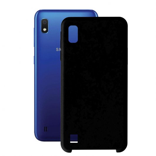 Contact Flex Funda TPU Negra para Samsung Galaxy A10