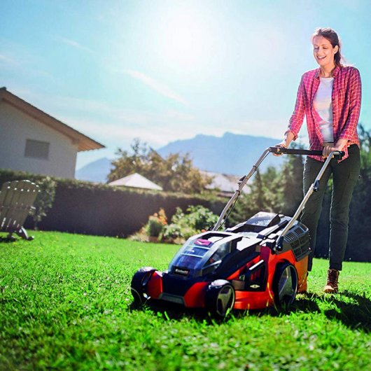 Einhell GE-CM 43 Li M Cortacésped con Batería 4000mAh 63L