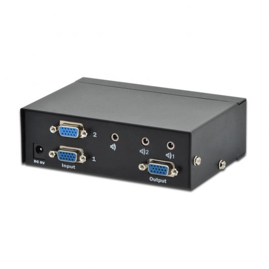 Digitus Conmutador VGA 2 PCs 1 Monitor