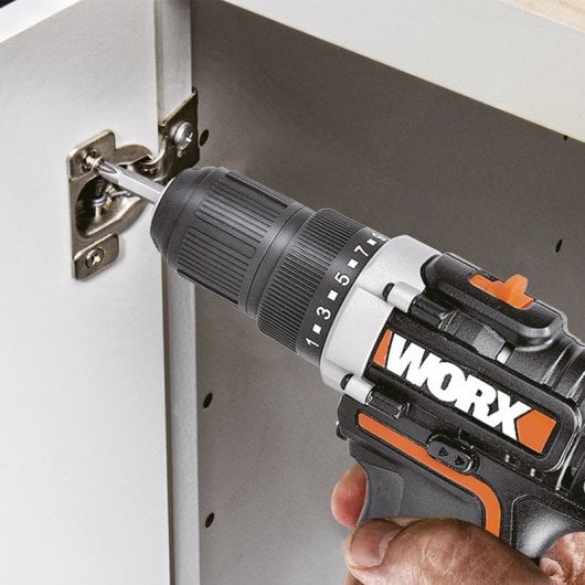 Worx WX 385.1 Berbequim de Impacto + 2 Baterias 16V