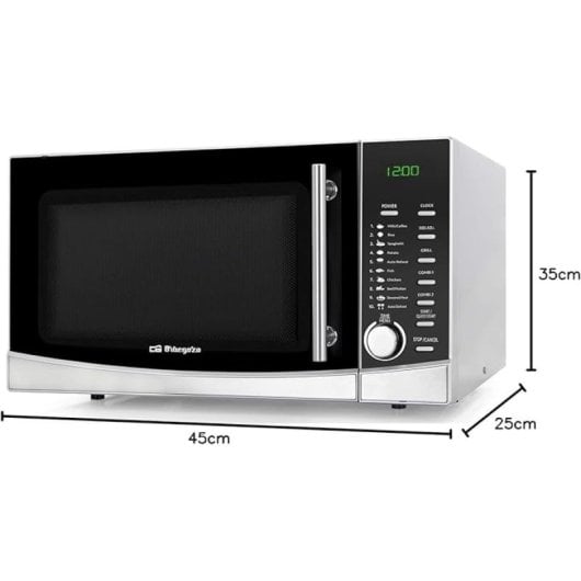 Orbegozo MIG 3420 Microondas con Grill 34L 1000W