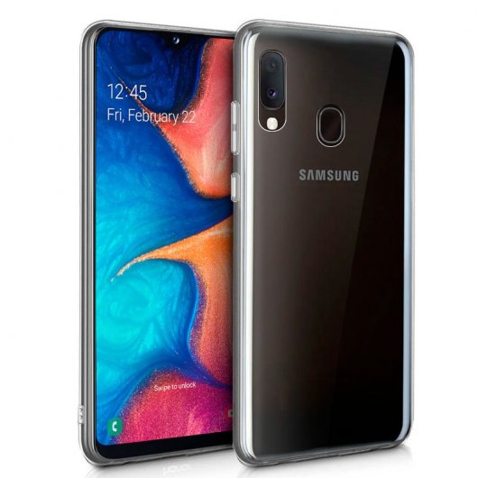 Cool Funda Silicona Transparente para Samsung Galaxy A20e