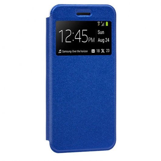 Cool Funda Flip Cover Azul para Samsung Galaxy A40