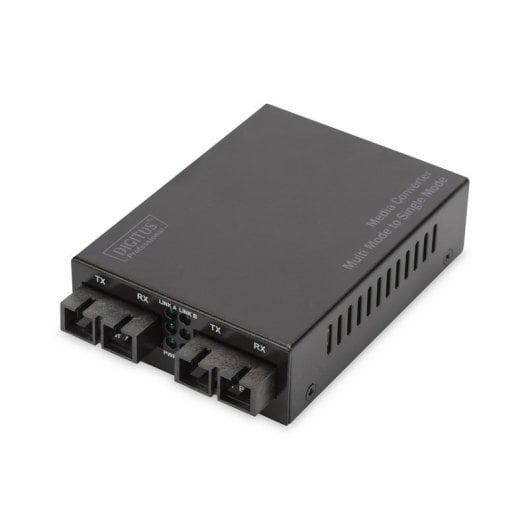 Digitus Convertidor de Medios Fast Ethernet Multimodo/Monomodo SC/SC