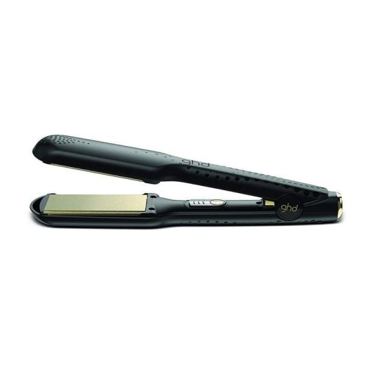 Prancha de Cabelo Profissional Cerâmica ghd Styler Max 185ºC Placas Largas Desligamento Automático Preto