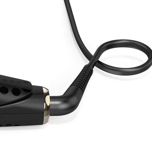 Prancha de Cabelo Profissional Cerâmica ghd Styler Max 185ºC Placas Largas Desligamento Automático Preto