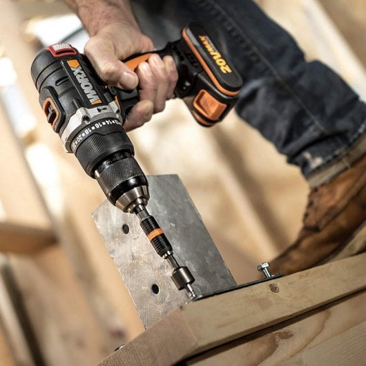 Worx WX373.9 Taladro Percutor Sin Escobillas 20V