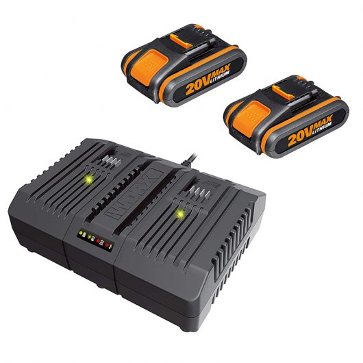 Worx WG184E Cortabordes/Perfiladora 33cm a Batería 40V 2.0Ah