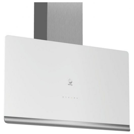 Balay 3BC497GB Campana Decorativa Diseño Vertical 90cm A Cristal Blanco