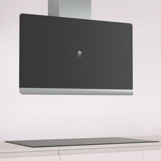Balay 3BC497GN Campana Decorativa Diseño Vertical 90cm A Cristal Negro