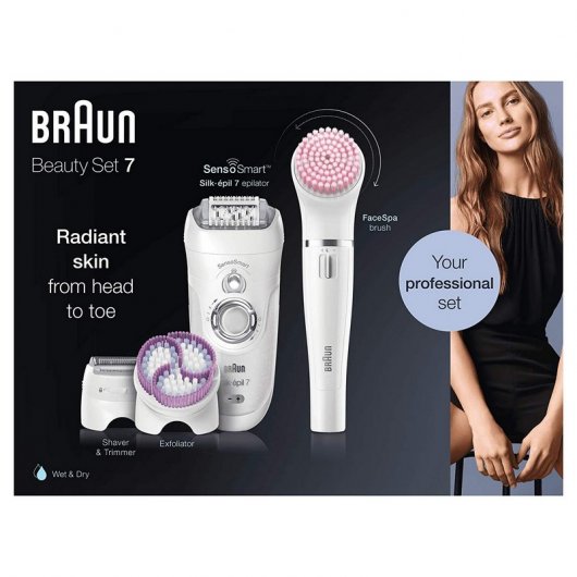 Braun Silk-épil Beauty Set 7 Wet&Dry Profesional