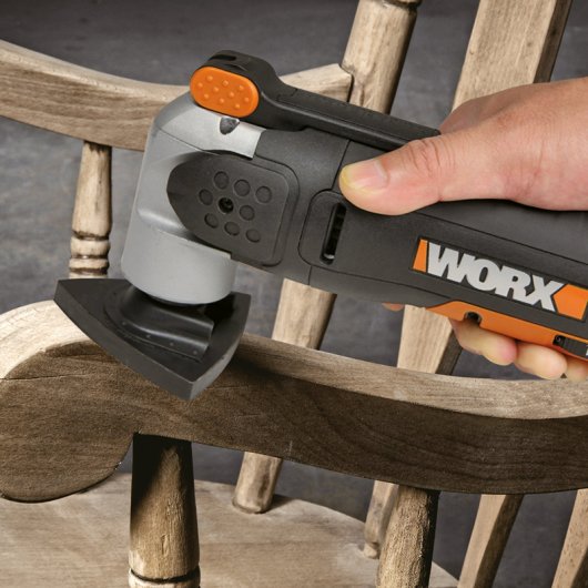 Worx WX678 Multiherramienta Sonicrafter Hyperlock 20V 2.0Ah + Maletín