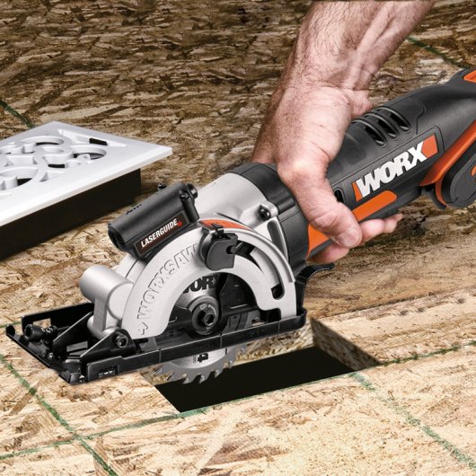 Worx WX523 Sierra Circular Worxsaw 27mm 20V 2.0Ah + Maletín