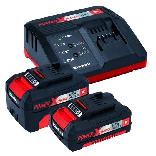 Einhell TE-TK 18 Li Kit Berbequim TE-CD 18/2 Li + Rebarbadora TE-AG 18 Li