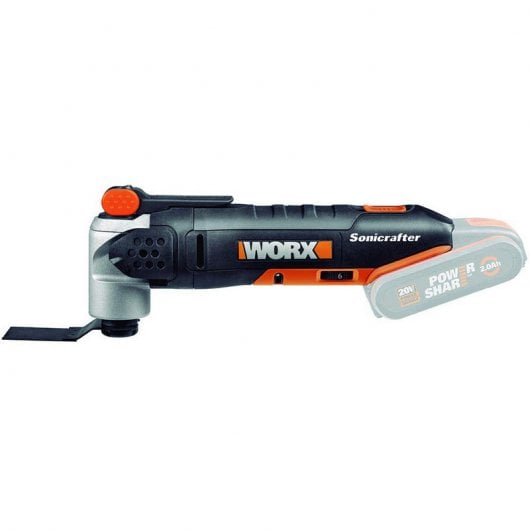 Worx WX678.9 Multiherramienta Sonicrafter Hyperlock 20V