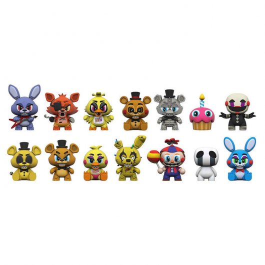 Funko Pop Five Nights at Freddy's Pack 12 Mini Figuras