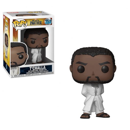 Funko Pop Black Panther T'Challa Blanco