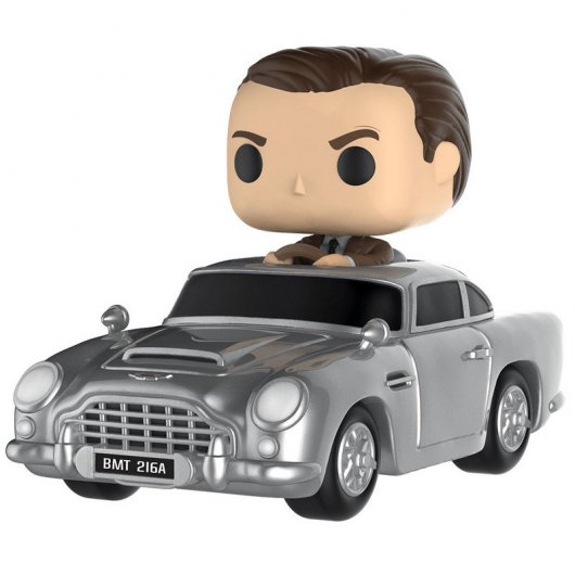Funko Pop James Bond Sean Connery con Aston Martin DB5