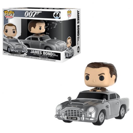 Funko Pop James Bond Sean Connery con Aston Martin DB5