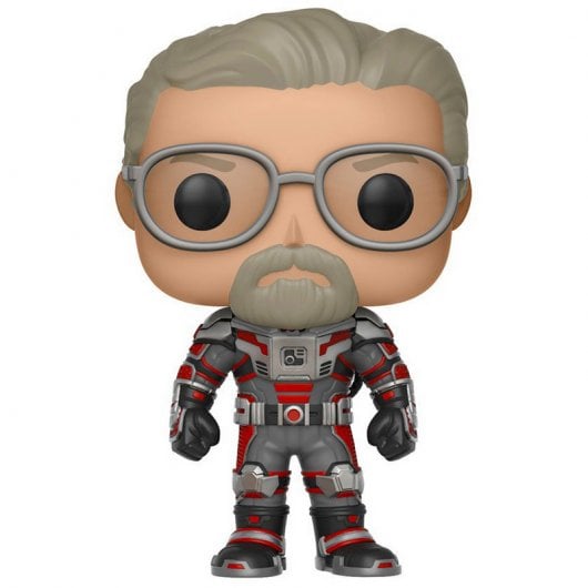 Funko Pop Ant-Man y La Avispa Hank Pym sin Máscara con Cabeza Oscilante