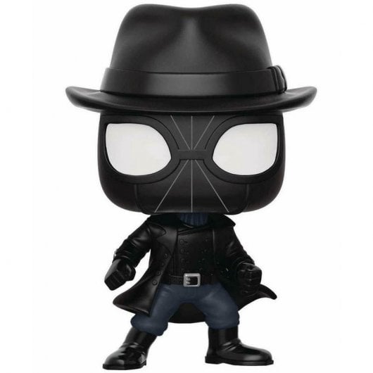 Funko Pop Spider-Man Negro con Cabeza Oscilante