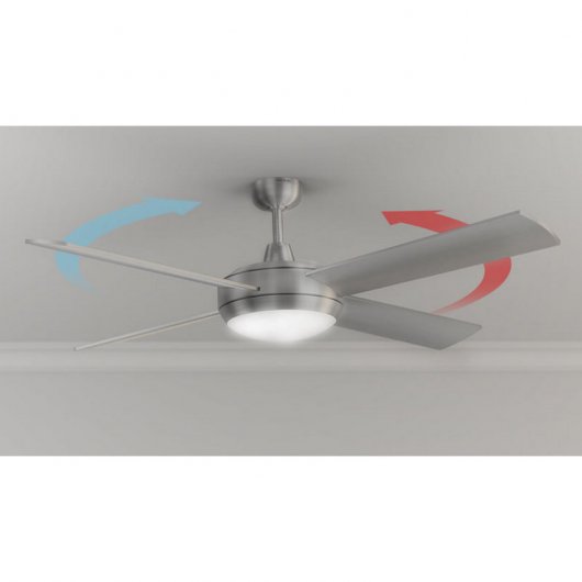 Cecotec ForceSilence Aero 570 Ventoinha de Teto com Luz e Comando 60W