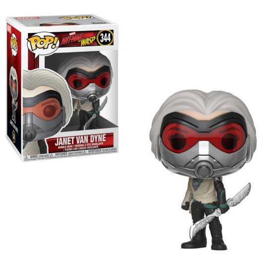 Funko Pop Ant-Man y La Avispa Janet Van Dyne con Cabeza Oscilante