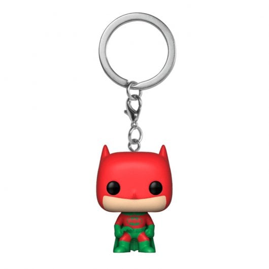 Funk Pop DC Porta-Chaves Batman Holiday