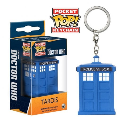 Funko Pop Llavero BBC Doctor Who Tardis
