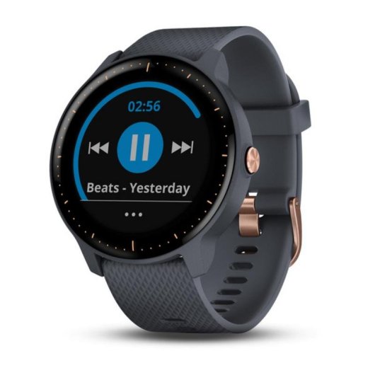 Garmin Vivoactive 3 Music Azul Granito/Oro Rosa