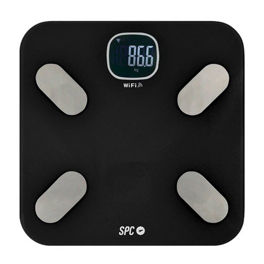 Bilancia WiFi SPC Atenea Fit Nera