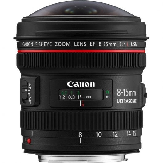 Canon Objectif EF 8-15mm f/4L Fisheye USM