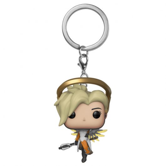 Funko Pop Overwatch Llavero Mercy