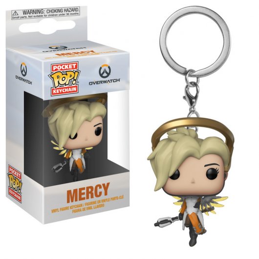 Funko Pop Overwatch Llavero Mercy