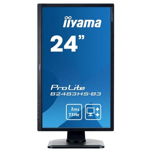 iiyama ProLite B2483HS-B3 LED display 61 cm (24") 1920 x 1080 pixels Full HD Noir